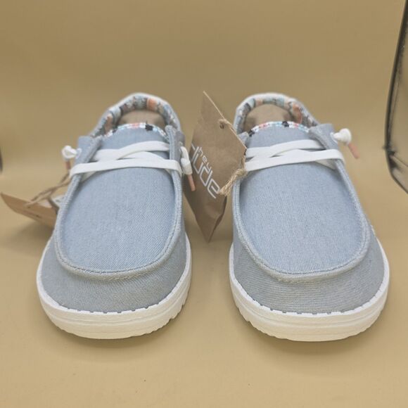 Hey Dude Wendy Boho Light Denim US Women's 5  - EU 36 - Picture 4 of 9